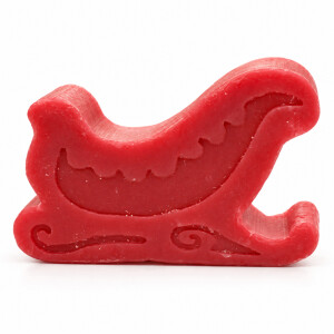 Weihnachtliche Motivseife Nikolausschlitten 35 g „Grenadine“