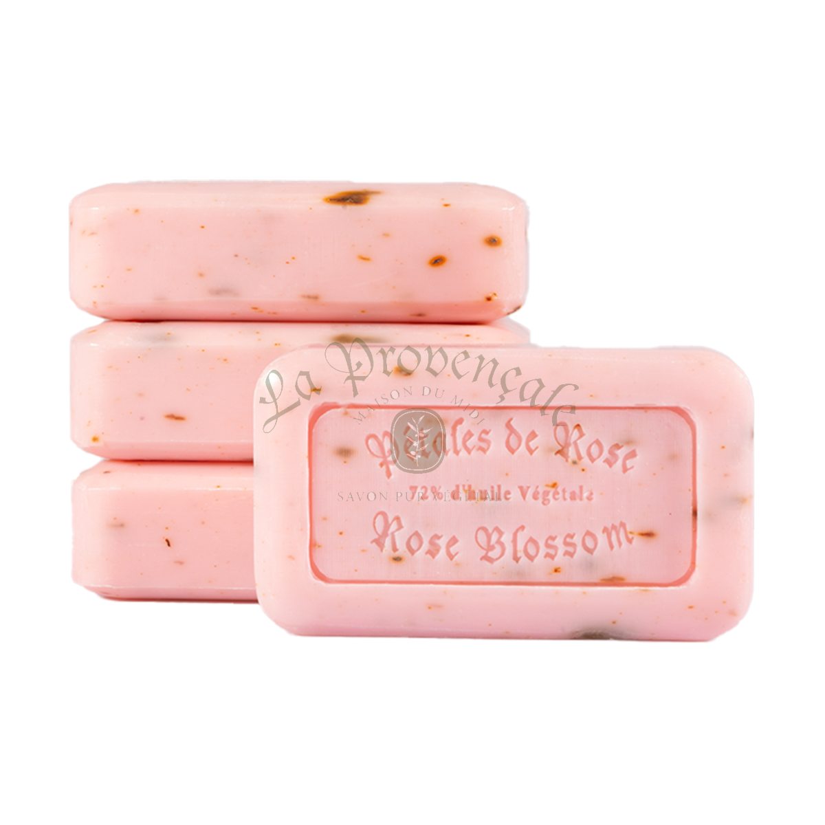 Savon de Marseille 125 g Rosenblüte box