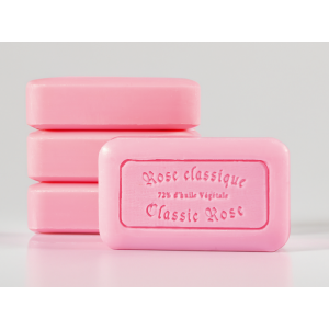Savon de Marseille 125gr Klassik Rose