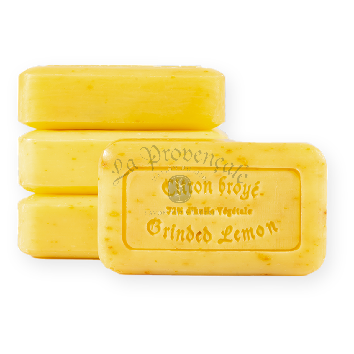 Savon de Marseille 125gr Zitrone mit Stückchen