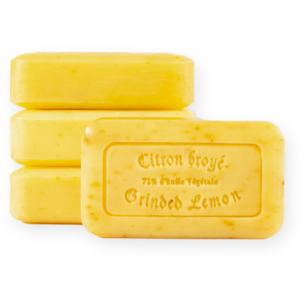 Savon de Marseille 125 g Zitrone mit Stückchen