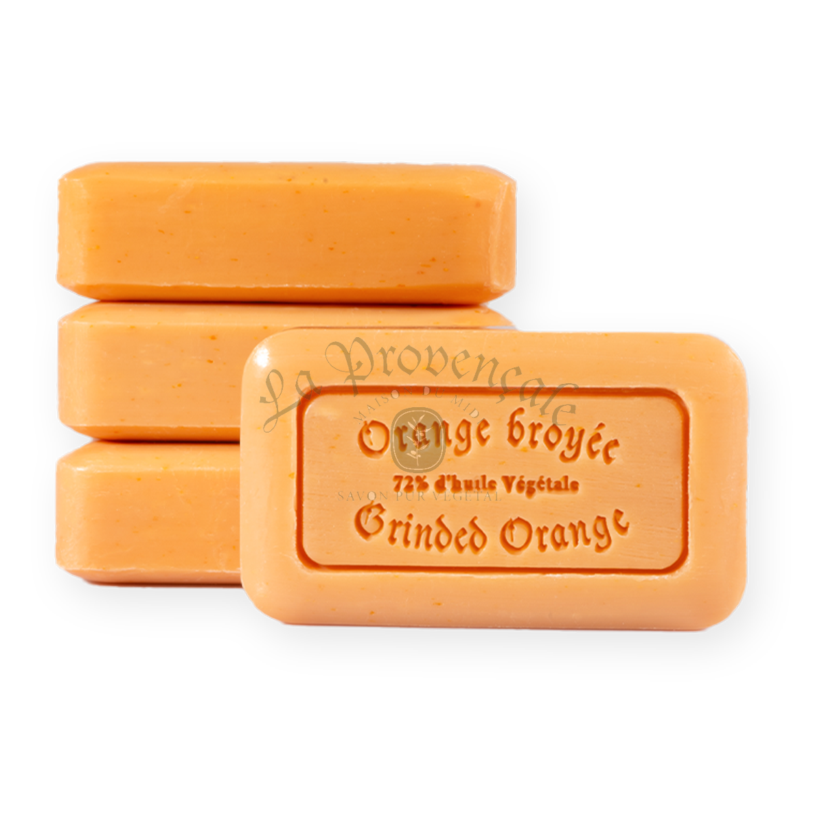 Savon de Marseille 125gr Orange mit Stückchen