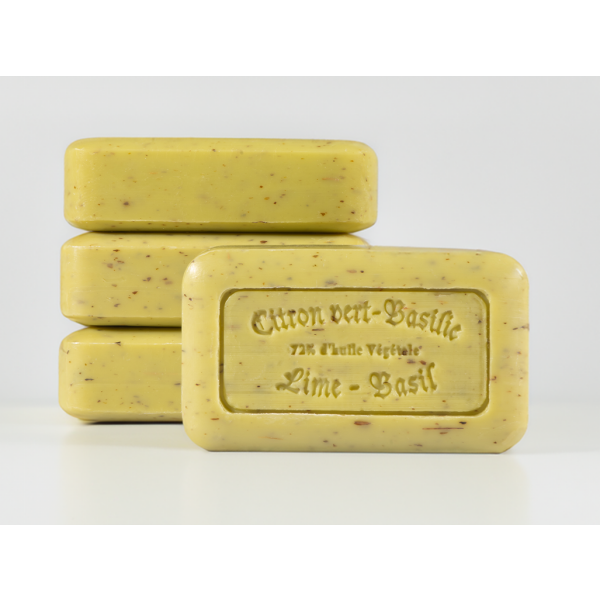 Savon de Marseille 125gr Limette-Basilikum