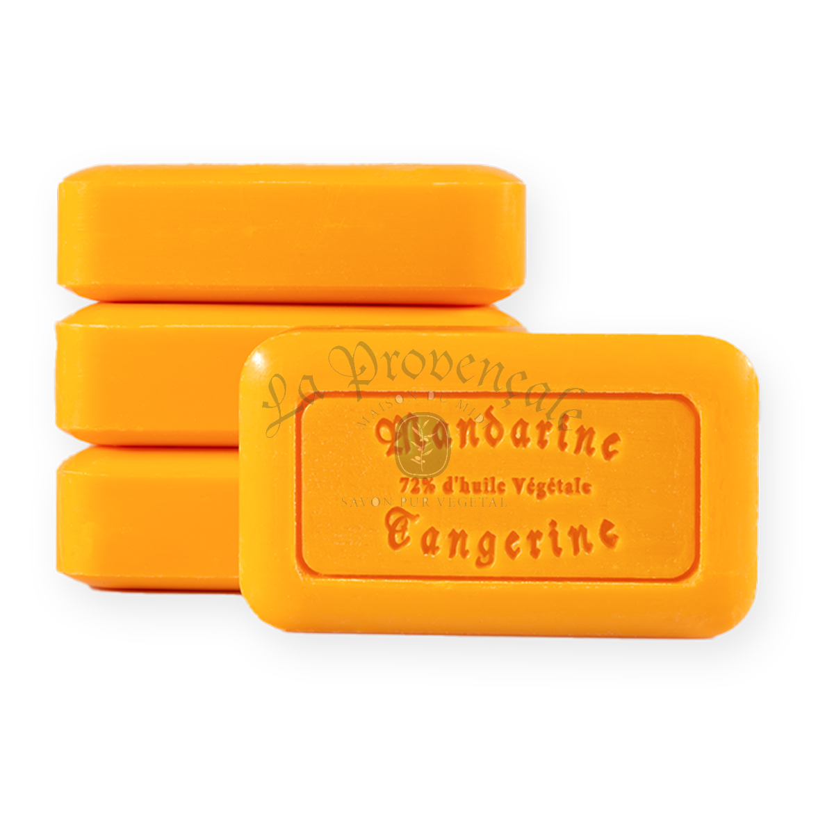 Savon de Marseille 125 g Mandarine box