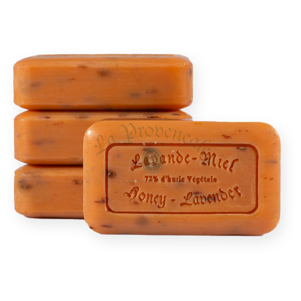 Savon de Marseille 125 g Honig-Lavendel box