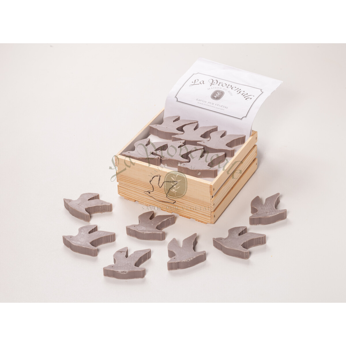 Motivseife Strandmotiv Möwe 40gr. "Fleur de Sel&qu