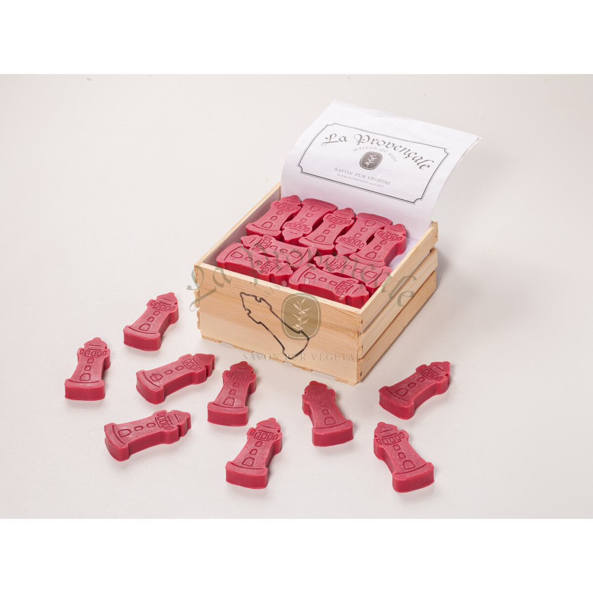 Motivseife Strandmotiv Leuchtturm 35gr. "Grenadine&quot