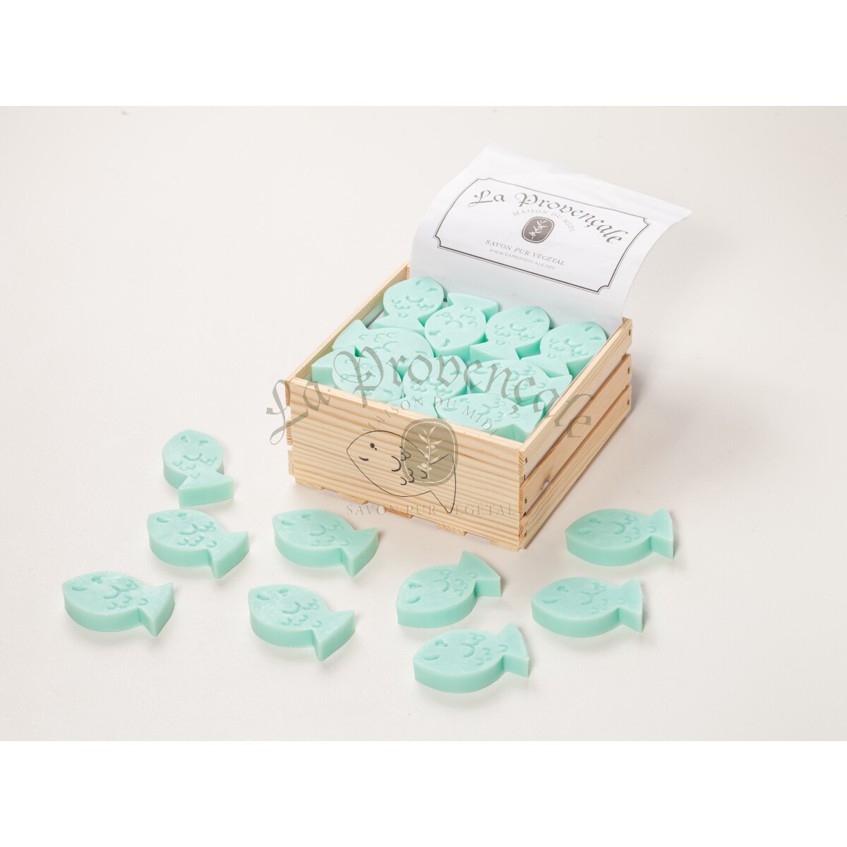 Maritime Motivseife Fisch 40 g „Bo box