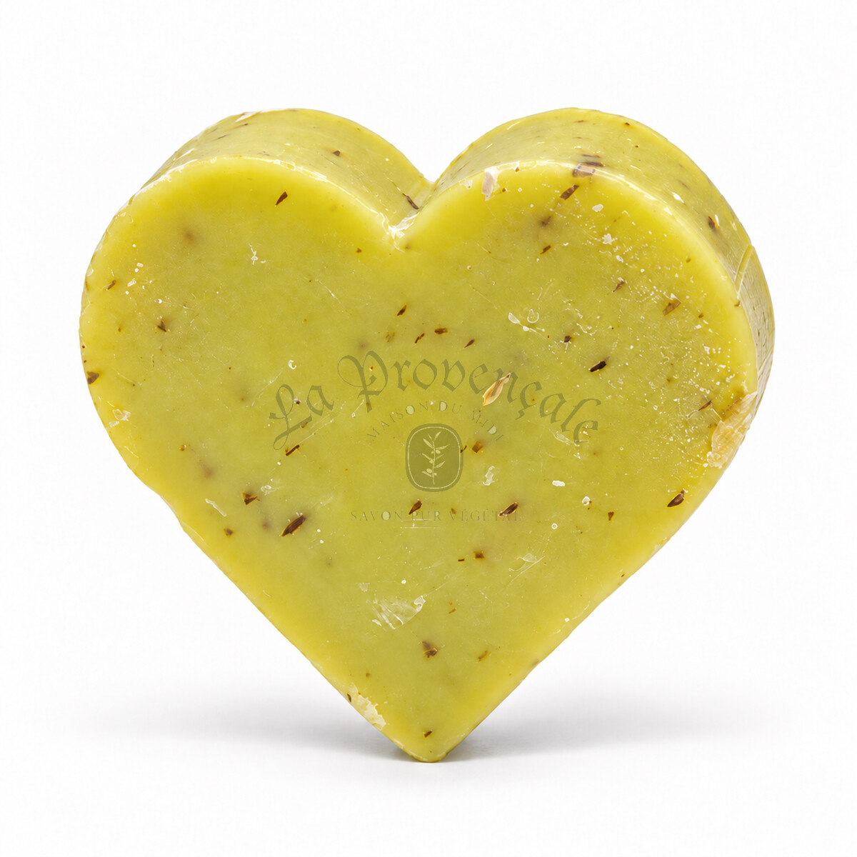 Motivseife Herzform Limette-Basilikum 20 g