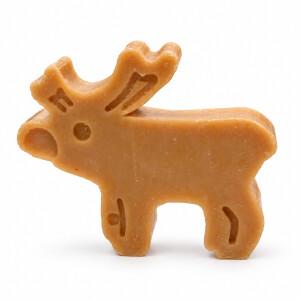 Weihnachtliche Motivseife Rentier 40 g „Zimt-Orange“