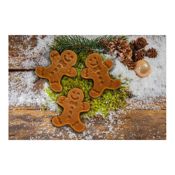 Weihnachtliche Motivseife Lebkuchenmann 55 g