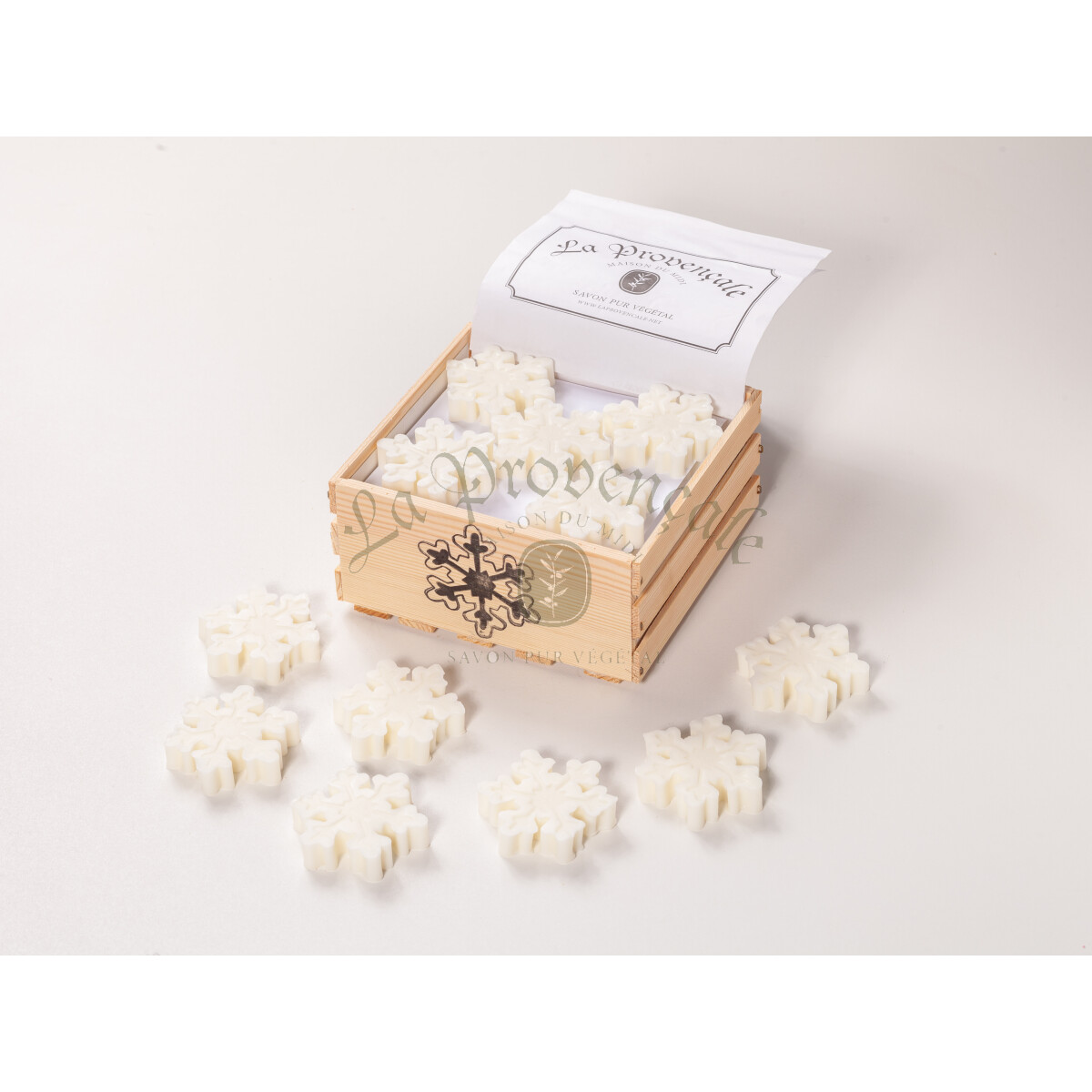 Motivseife Schneeflocke Weihnachten 40 g