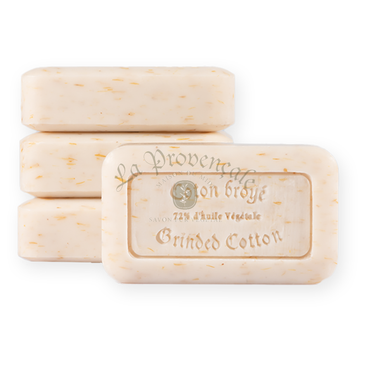 Savon de Marseille 125 g Baumwolle box