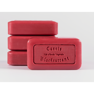 Savon de Marseile  125gr Schwarze Johannisbeere