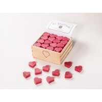 Motivseife Herzform Grenadine 30 g