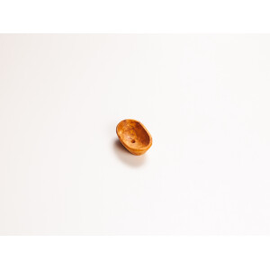 Seifenablage oval, gebohrt, mini, ca. 9 × 5 cm