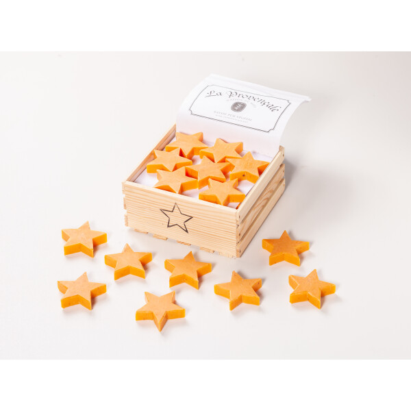 Weihnachtliche Motivseife Stern 35 g „Bitterorange“