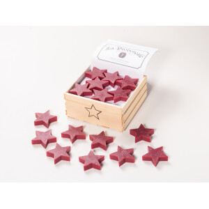 Weihnachtliche Motivseife Stern 35 g „Cassis/Grenadine“