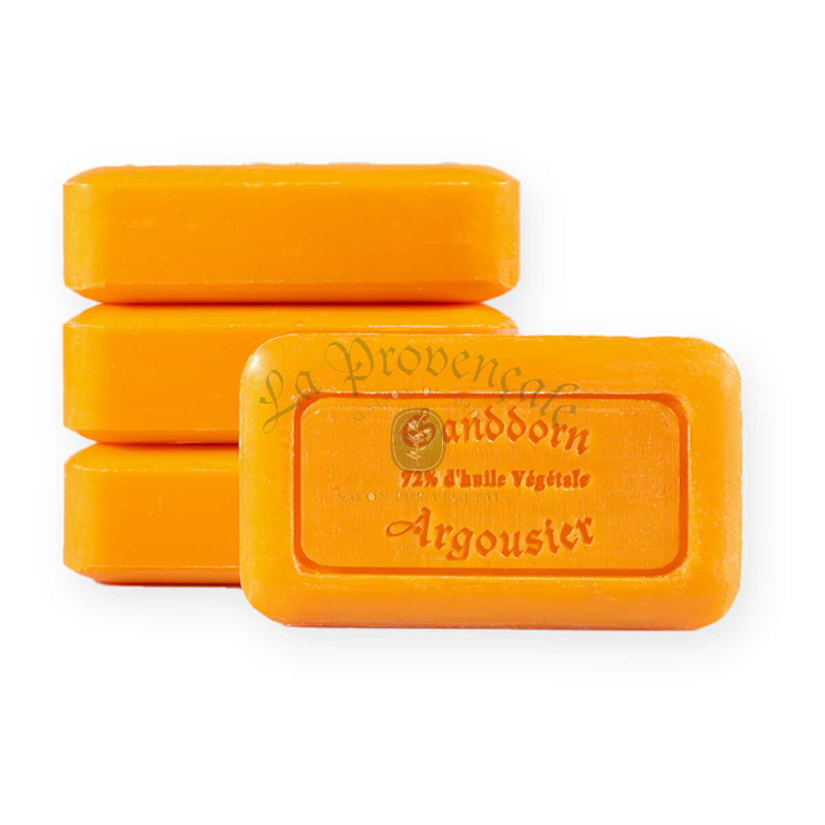 Savon de Marseille 125 g Sanddorn box