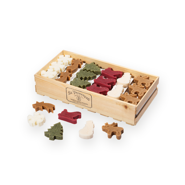 Savon de Marseille Weihnachtssortiment 1 , (64 Stk. 6-fach sortiert)