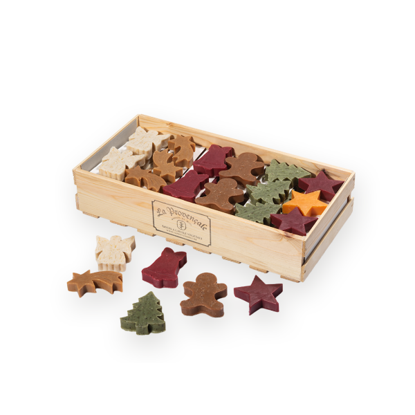 Savon de Marseille Weihnachtssortiment 2, ( 56 Stk 6-fach sortiert)