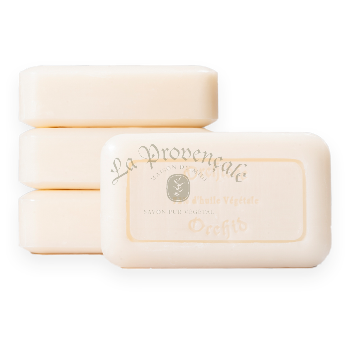 Savon de Marseille 125 g Orchidee box