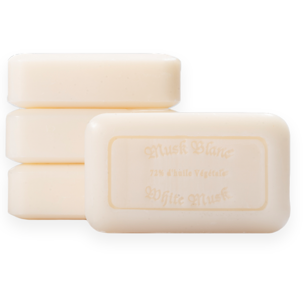 Savon de Marseille 125gr Musc Blanc